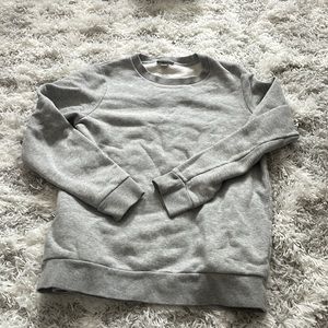 grey cos sweatshirt